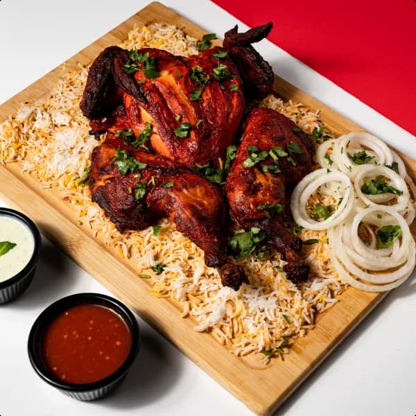 Boneless Tikka with Rice